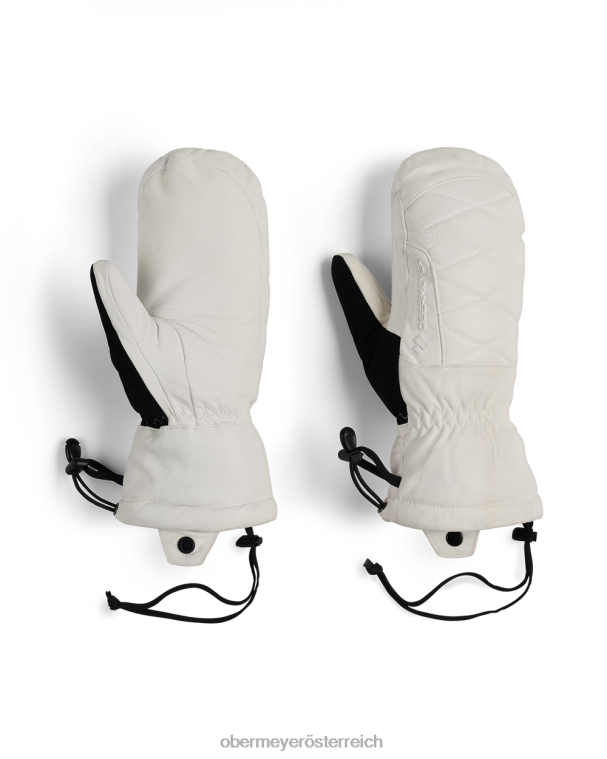 Daunenhandschuh aus Leder Obermeyer Weiß R20L878 Zubehörteil