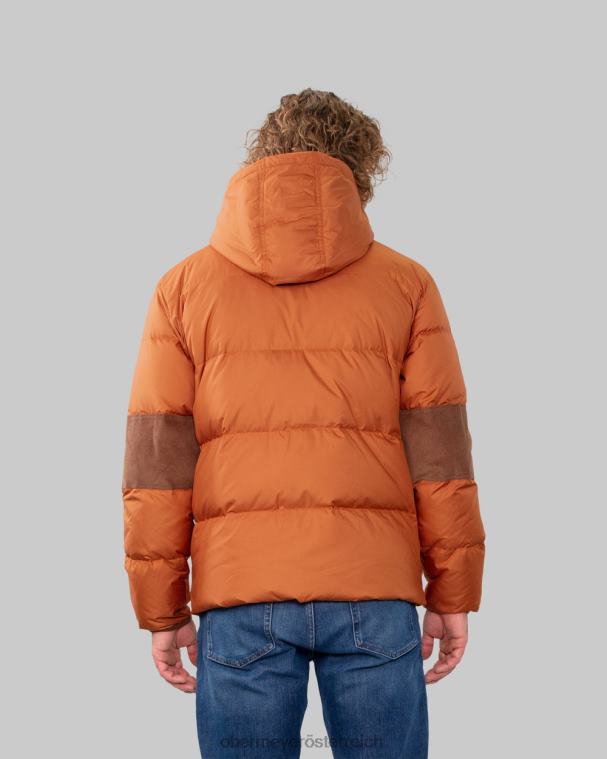 Bretonische Daunenjacke Obermeyer Terrakotta R20L8487 Kleidung