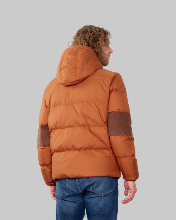 Bretonische Daunenjacke Obermeyer Terrakotta R20L8487 Kleidung