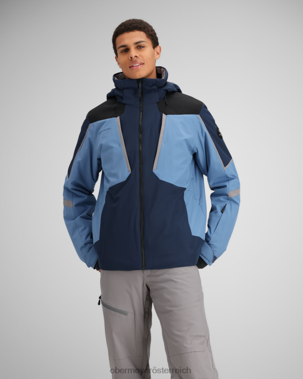 Foundation-Jacke Obermeyer verblasster Blues R20L8321 Kleidung