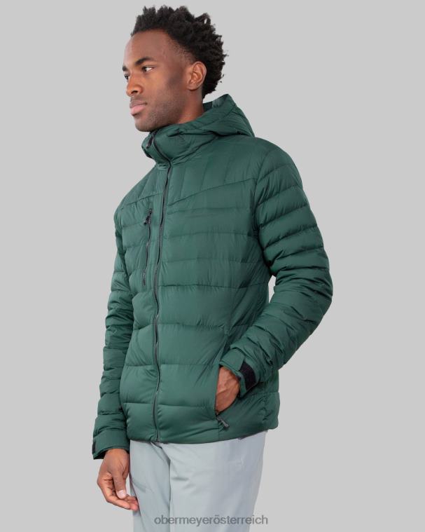 Klaus Daunen-Kapuzenpullover Obermeyer Nachteinsätze R20L8439 Kleidung