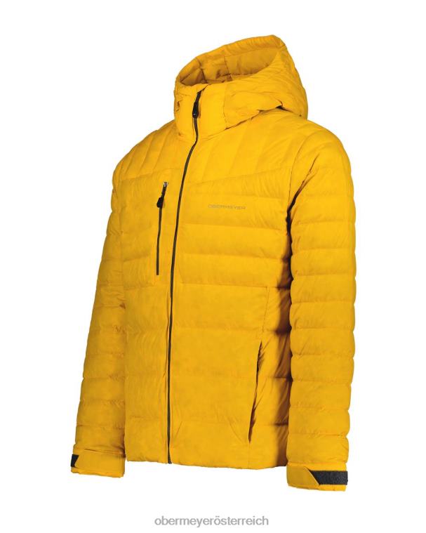 Klaus Daunen-Kapuzenpullover Obermeyer goldene Stunde R20L8437 Kleidung