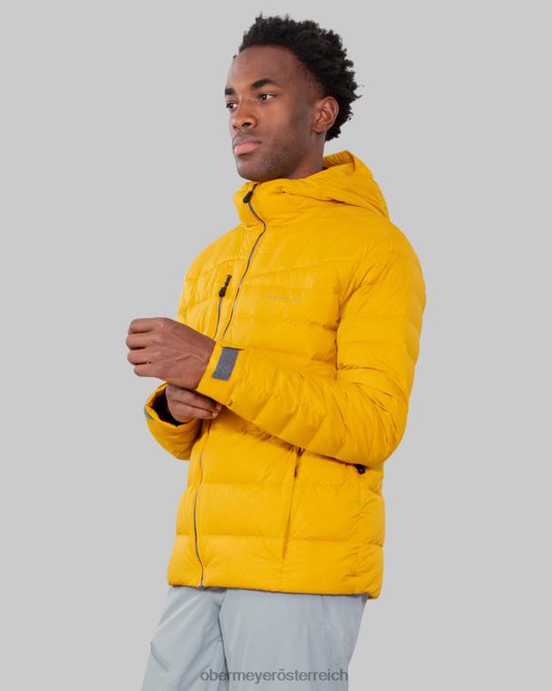 Klaus Daunen-Kapuzenpullover Obermeyer goldene Stunde R20L8437 Kleidung