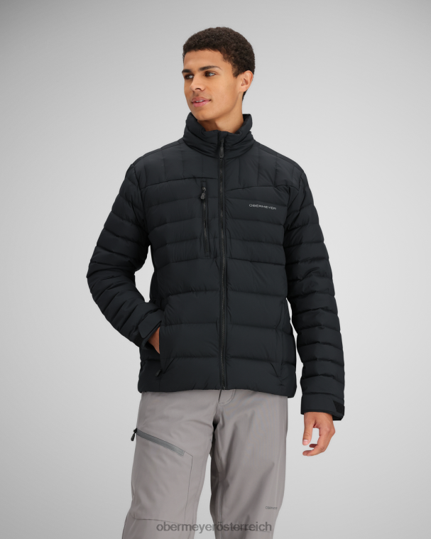 Klaus Daunenjacke Obermeyer Schwarz R20L8353 Kleidung
