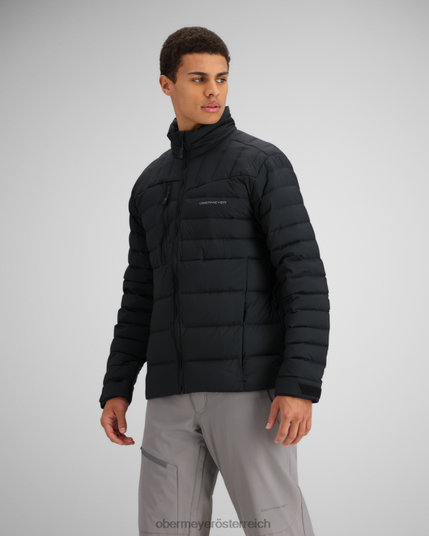 Klaus Daunenjacke Obermeyer Schwarz R20L8353 Kleidung