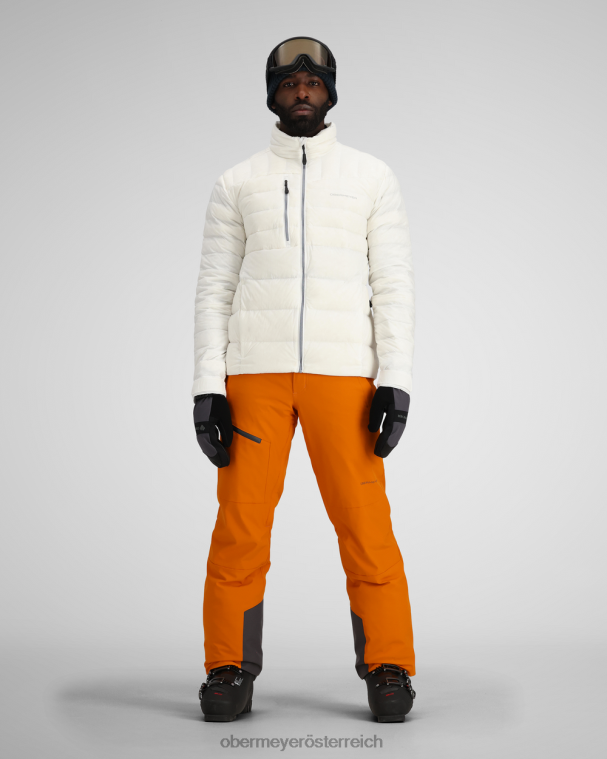 Klaus Daunenjacke Obermeyer Weiß R20L8351 Kleidung