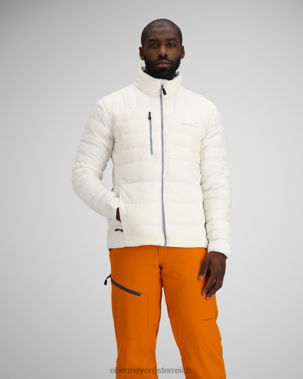 Klaus Daunenjacke Obermeyer Weiß R20L8351 Kleidung