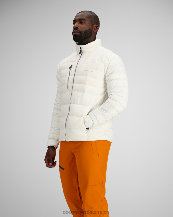 Klaus Daunenjacke Obermeyer Weiß R20L8351 Kleidung