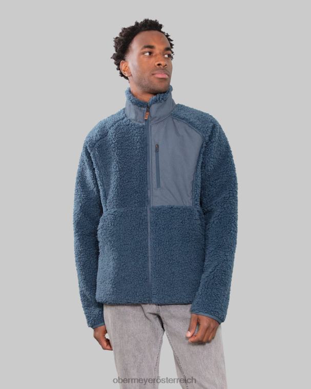 Landry Sherpa-Jacke Obermeyer rohes Indigo R20L8503 Kleidung