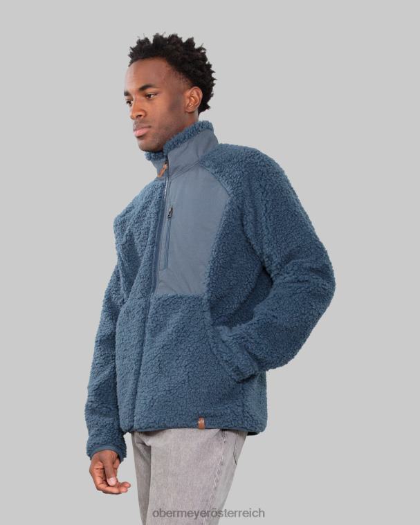 Landry Sherpa-Jacke Obermeyer rohes Indigo R20L8503 Kleidung