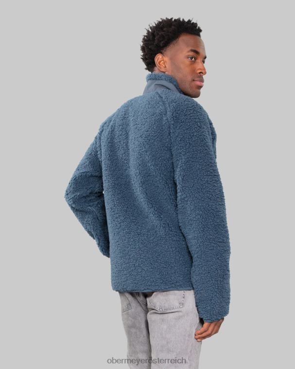 Landry Sherpa-Jacke Obermeyer rohes Indigo R20L8503 Kleidung