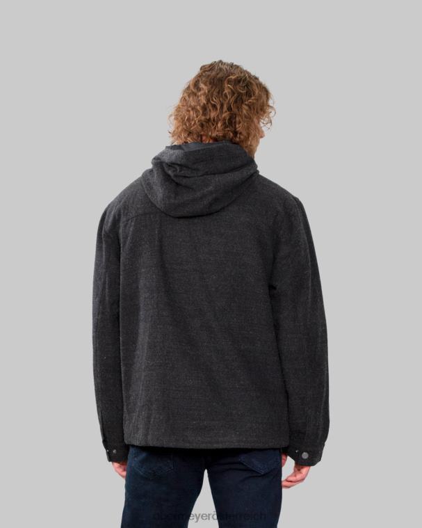 Wyatt Wolljacke Obermeyer Schwarz R20L8496 Kleidung