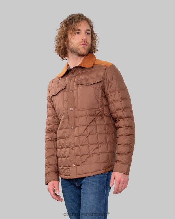 wilderes Daunenhemd Obermeyer Folklore R20L8373 Kleidung