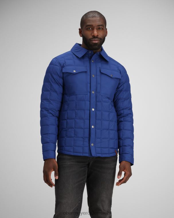 wilderes Daunenhemd Obermeyer Marine R20L8368 Kleidung