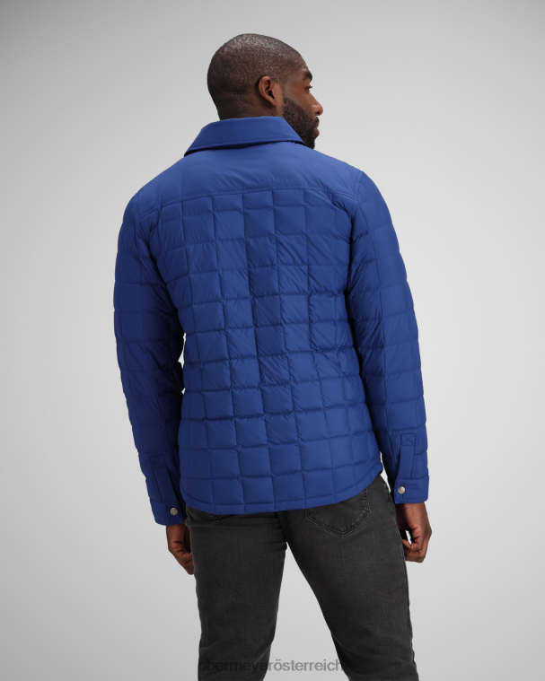 wilderes Daunenhemd Obermeyer Marine R20L8368 Kleidung