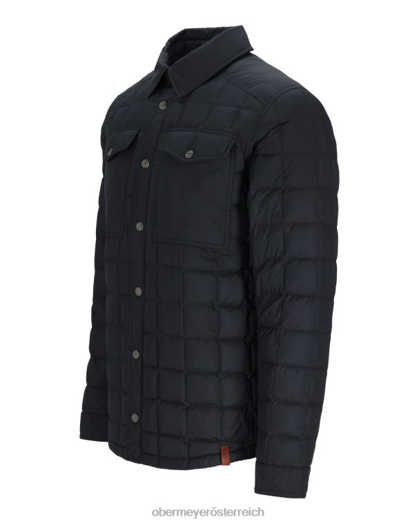 wilderes Daunenhemd Obermeyer Schwarz R20L8367 Kleidung
