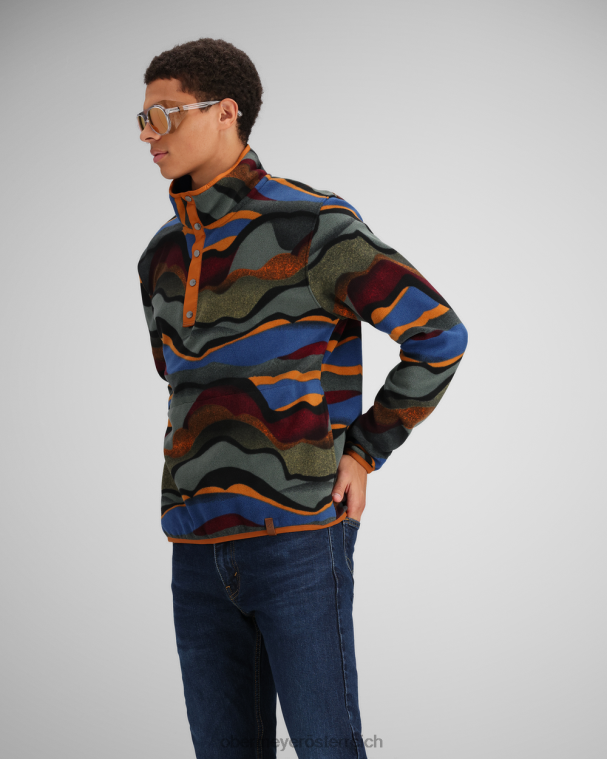 m Boulderfleece Obermeyer Hügellandschaft R20L8462 Kleidung