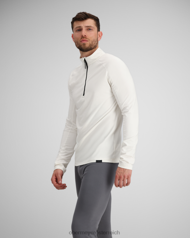 Flex 1/4 Reißverschluss Obermeyer Weiß R20L8377 Kleidung