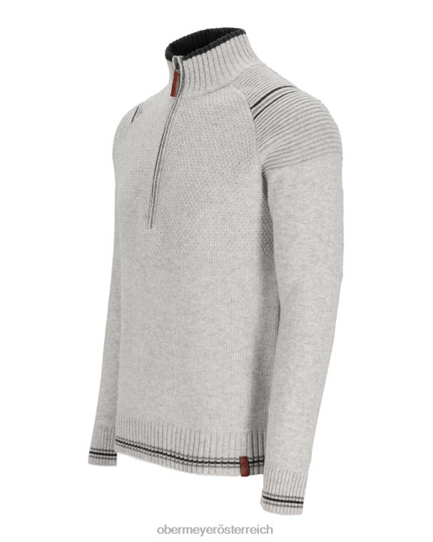 Gambel Pullover mit 1/2-Reißverschluss Obermeyer Quecksilber R20L8425 Kleidung