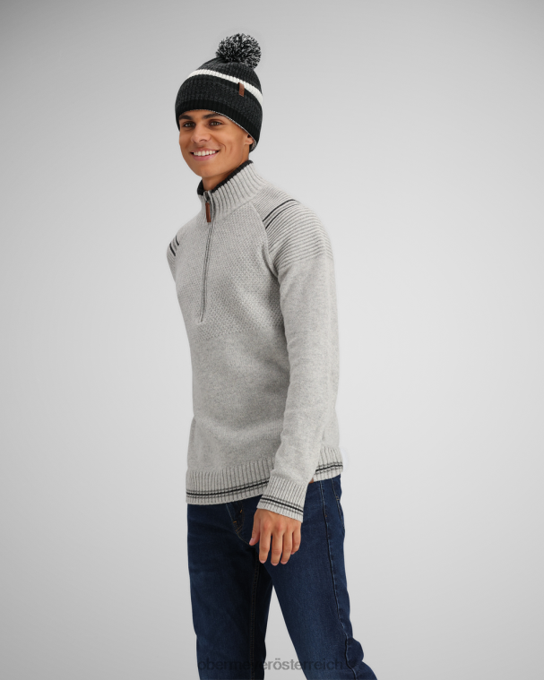 Gambel Pullover mit 1/2-Reißverschluss Obermeyer Quecksilber R20L8425 Kleidung