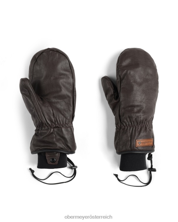m Lederhandschuh Obermeyer Espresso R20L8478 Zubehörteil