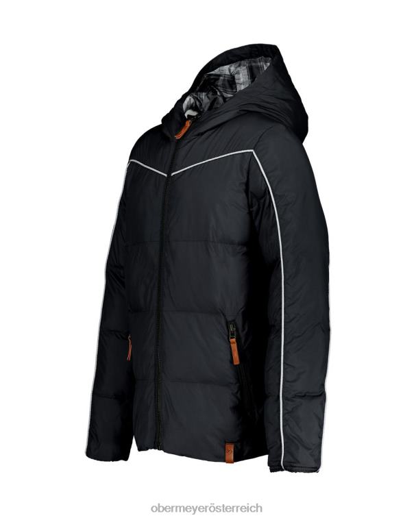 James Puffjacke Obermeyer Schwarz R20L8689 Kleidung