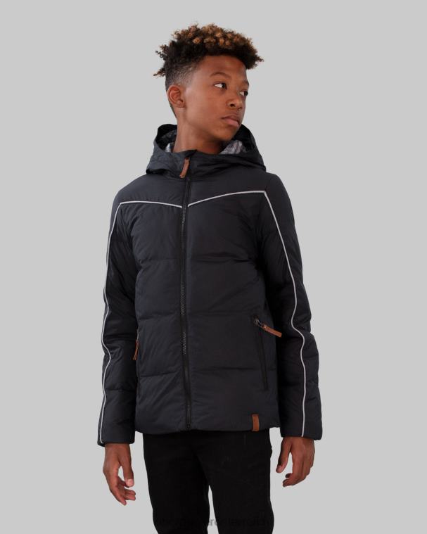 James Puffjacke Obermeyer Schwarz R20L8689 Kleidung