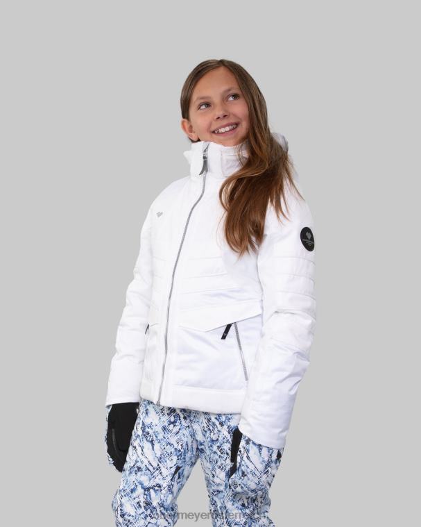 Rayla-Jacke Obermeyer Weiß R20L8590 Kleidung