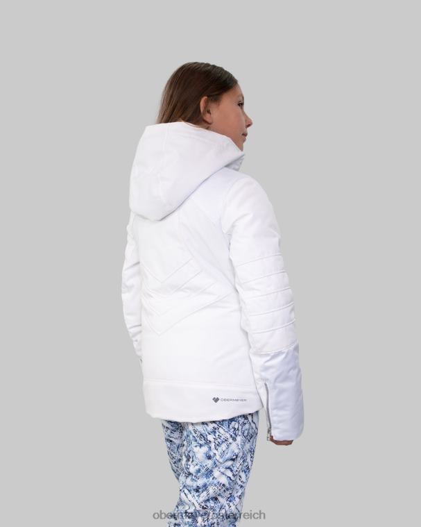 Rayla-Jacke Obermeyer Weiß R20L8590 Kleidung