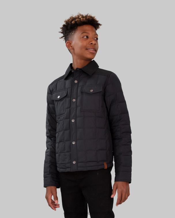 Wilder Puffy-Shirt für Jungen Obermeyer Schwarz R20L8694 Kleidung