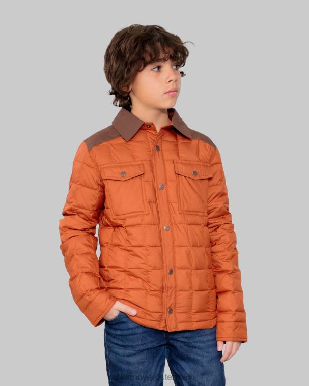 Wilder Puffy-Shirt für Jungen Obermeyer Terrakotta R20L8696 Kleidung