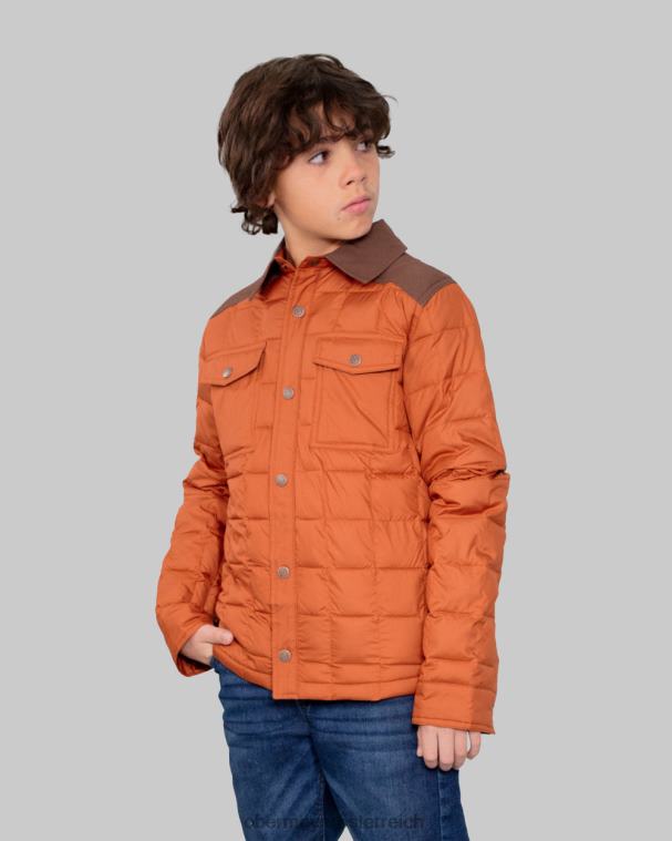 Wilder Puffy-Shirt für Jungen Obermeyer Terrakotta R20L8696 Kleidung
