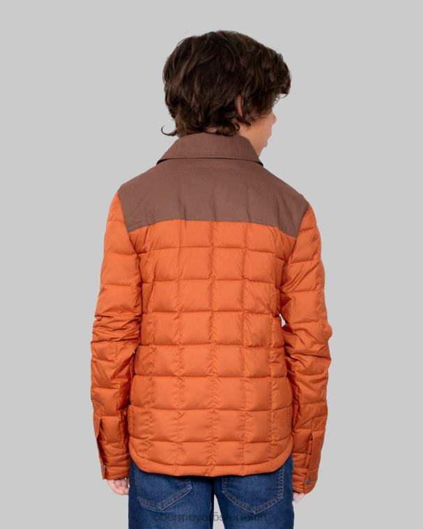Wilder Puffy-Shirt für Jungen Obermeyer Terrakotta R20L8696 Kleidung