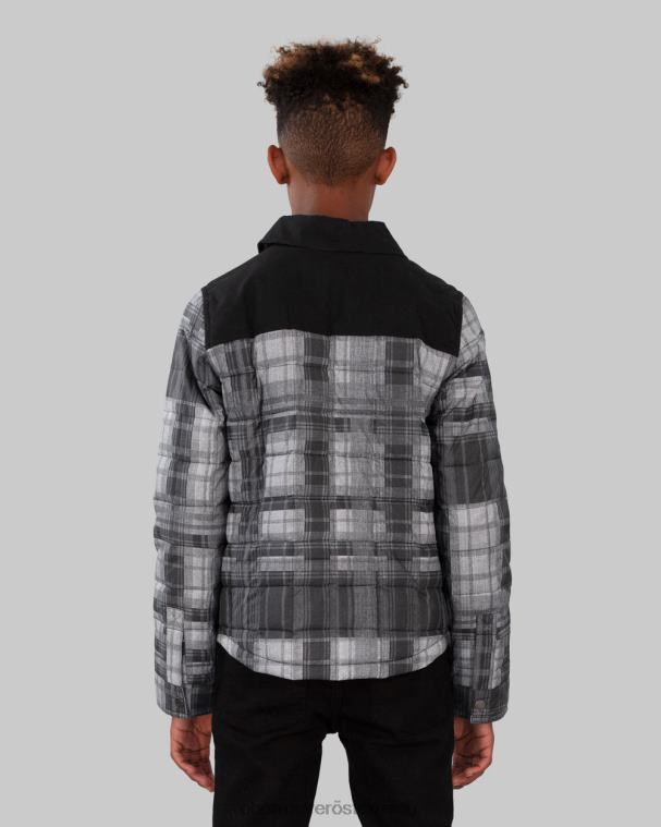 Wilder Puffy-Shirt für Jungen Obermeyer Waldarbeiter kariert R20L8697 Kleidung