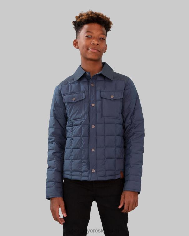 Wilder Puffy-Shirt für Jungen Obermeyer rohes Indigo R20L8695 Kleidung