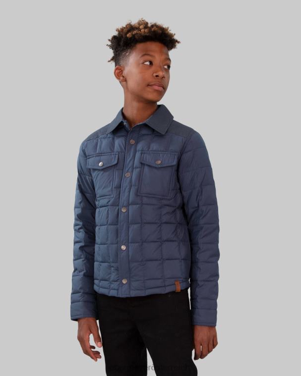 Wilder Puffy-Shirt für Jungen Obermeyer rohes Indigo R20L8695 Kleidung
