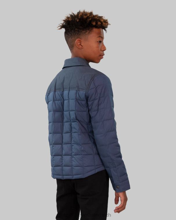 Wilder Puffy-Shirt für Jungen Obermeyer rohes Indigo R20L8695 Kleidung