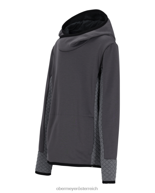 Asher FLC Kapuzenpullover Obermeyer Kohle R20L8669 Kleidung
