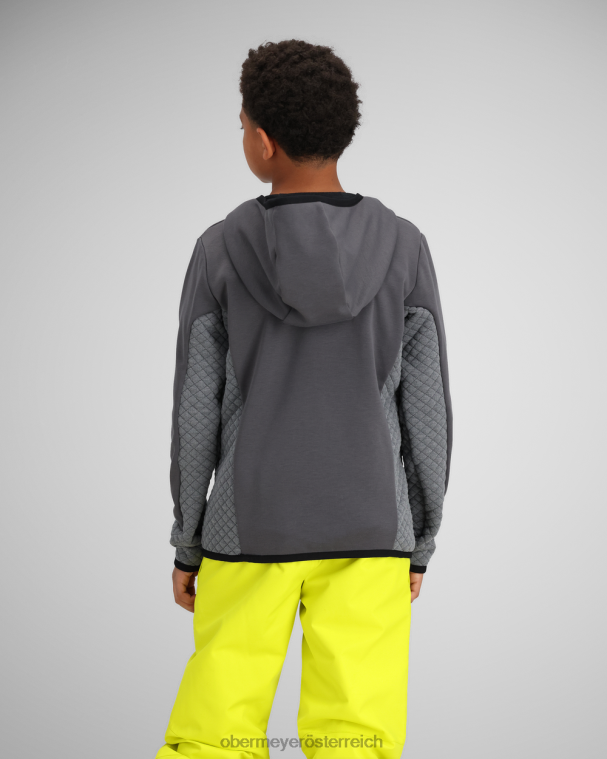 Asher FLC Kapuzenpullover Obermeyer Kohle R20L8669 Kleidung