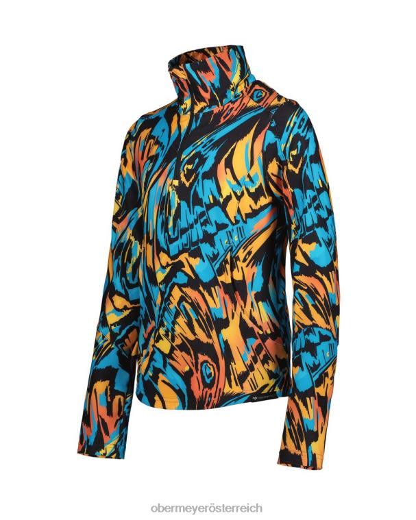Clara Oberteil mit 1/4-Reißverschluss Obermeyer Wirbelwind R20L8679 Kleidung