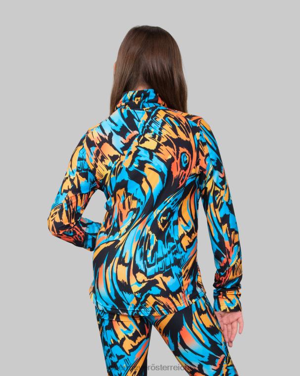 Clara Oberteil mit 1/4-Reißverschluss Obermeyer Wirbelwind R20L8679 Kleidung