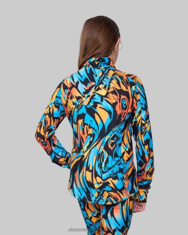 Clara Oberteil mit 1/4-Reißverschluss Obermeyer Wirbelwind R20L8679 Kleidung