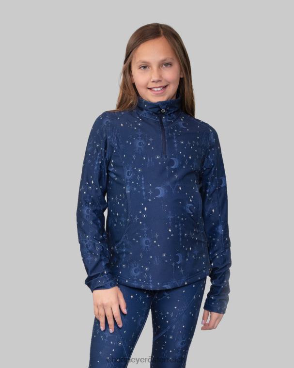 Clara Oberteil mit 1/4-Reißverschluss Obermeyer mein Mond und meine Sterne R20L8680 Kleidung