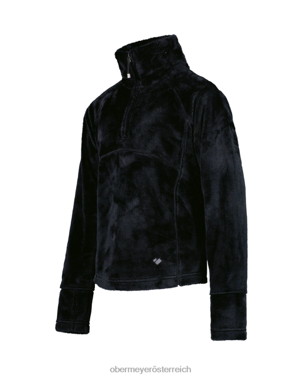 Pelziges Fleece-Oberteil Obermeyer Schwarz R20L8619 Kleidung