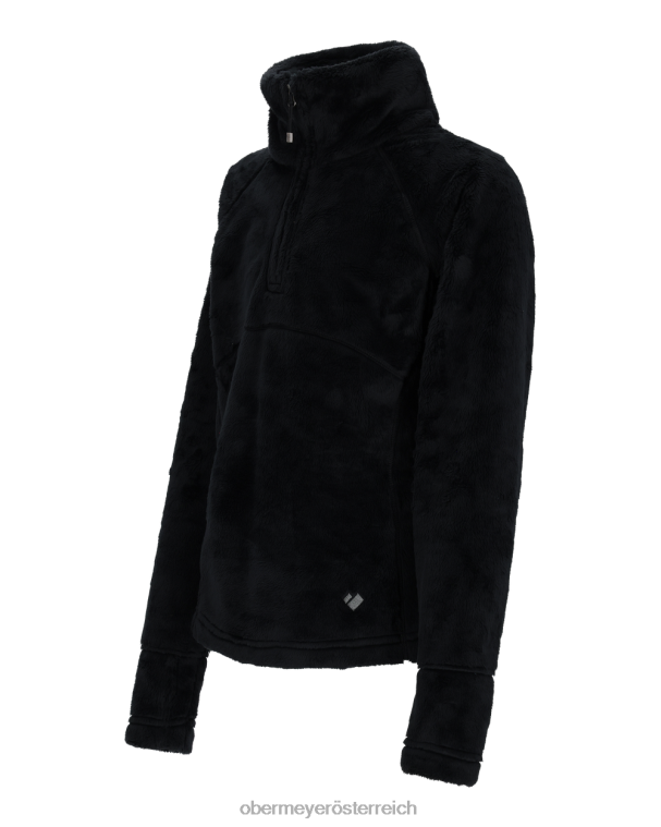 Pelziges Fleece-Oberteil Obermeyer Schwarz R20L8619 Kleidung