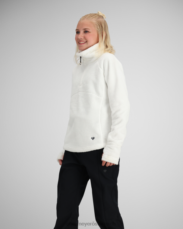 Pelziges Fleece-Oberteil Obermeyer Weiß R20L8620 Kleidung