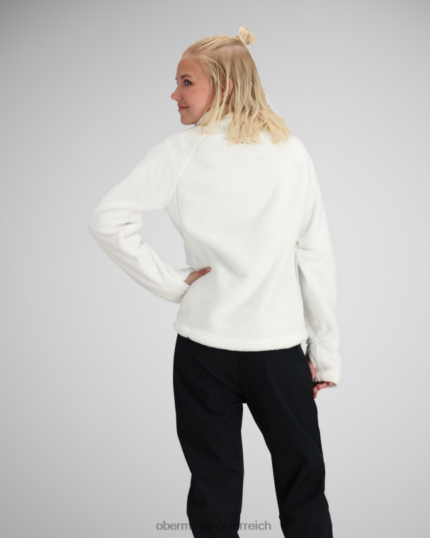 Pelziges Fleece-Oberteil Obermeyer Weiß R20L8620 Kleidung