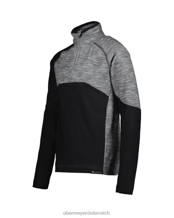 Transport 1/4 Reißverschluss Obermeyer Schwarz R20L8673 Kleidung