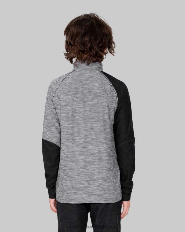 Transport 1/4 Reißverschluss Obermeyer Schwarz R20L8673 Kleidung