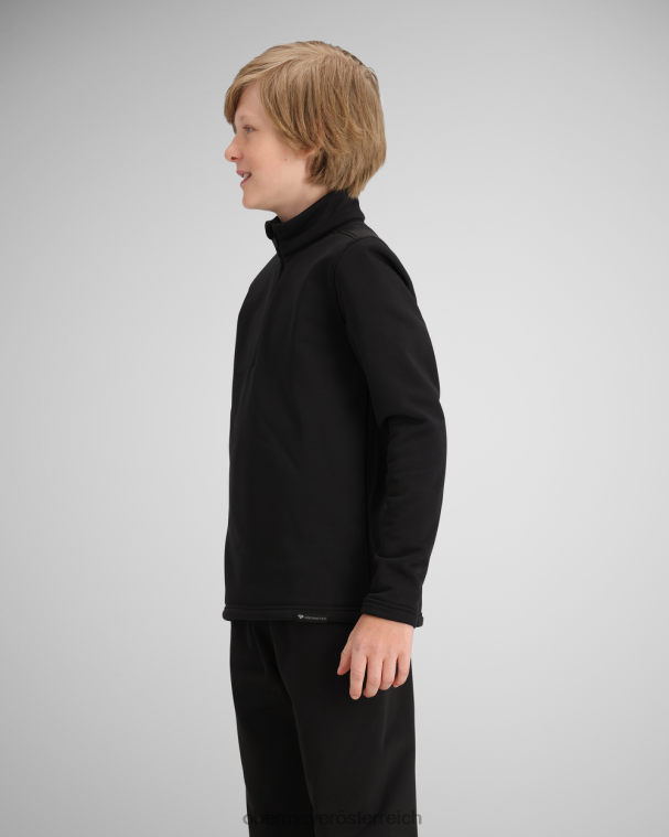 Ultragear 1/4 Reißverschluss Obermeyer Schwarz R20L8635 Kleidung